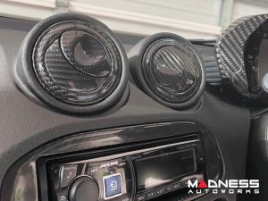 Alfa Romeo 4C Interior Directional Air Vent Cover Trim Kit - Carbon Fiber